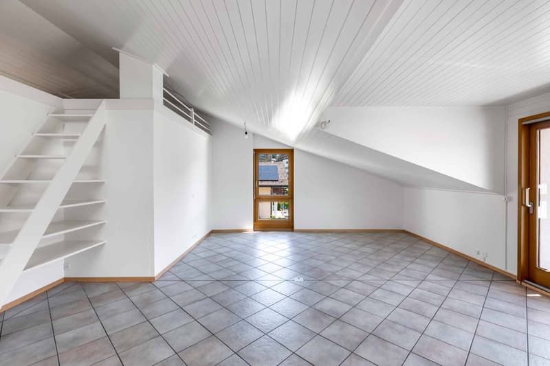 Séjour avec espace salle à manger