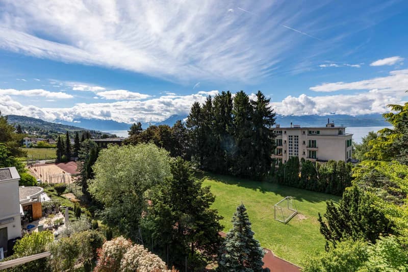 Vue depuis le balcon