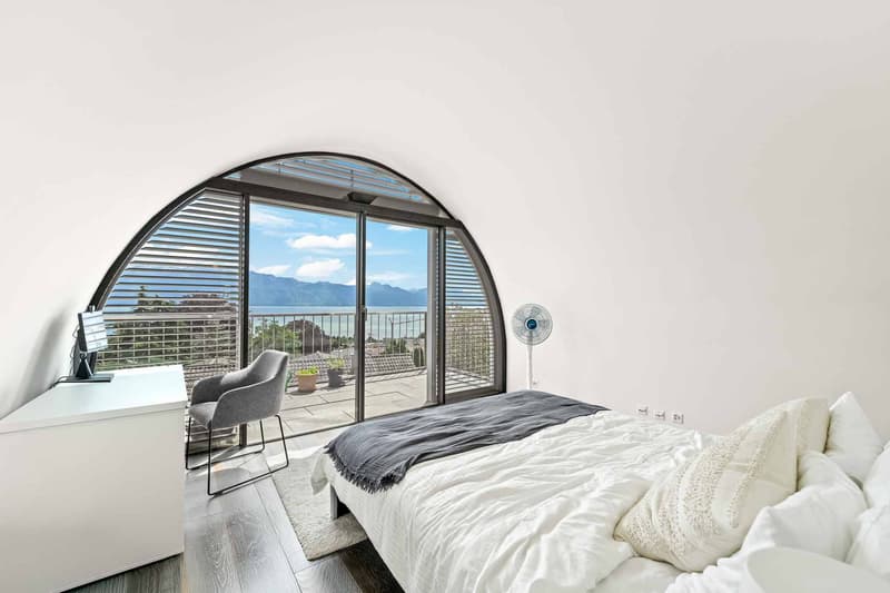 Exceptional attic with panoramic view of Lake Geneva (5)