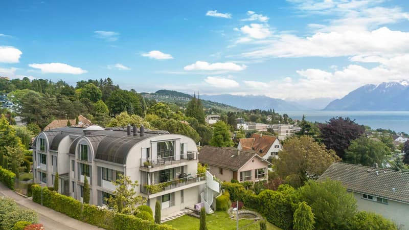 Exceptional attic with panoramic view of Lake Geneva (2)