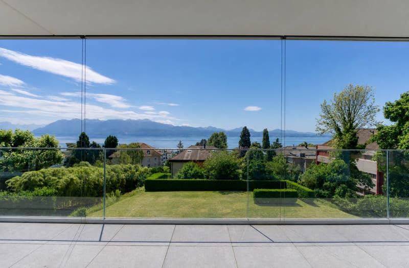 Vue depuis le balcon