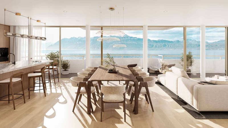Résidence "Les Voiles" - L'exclusivité au bord du Léman | Lot 2 (1)