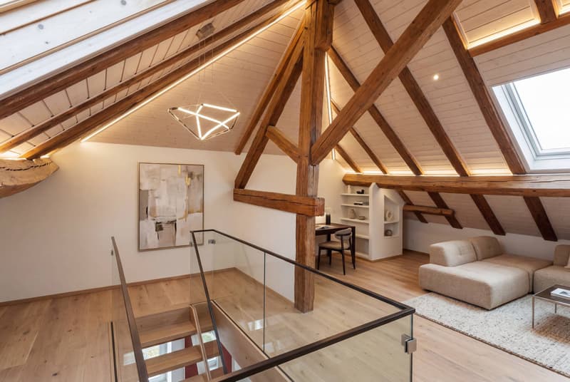 Combles - Potentiel après rénovation