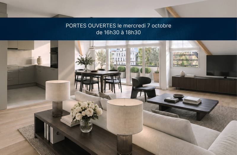 Spacieux séjour et grandes chambres pour ce 5.5 pièces en duplex (1)