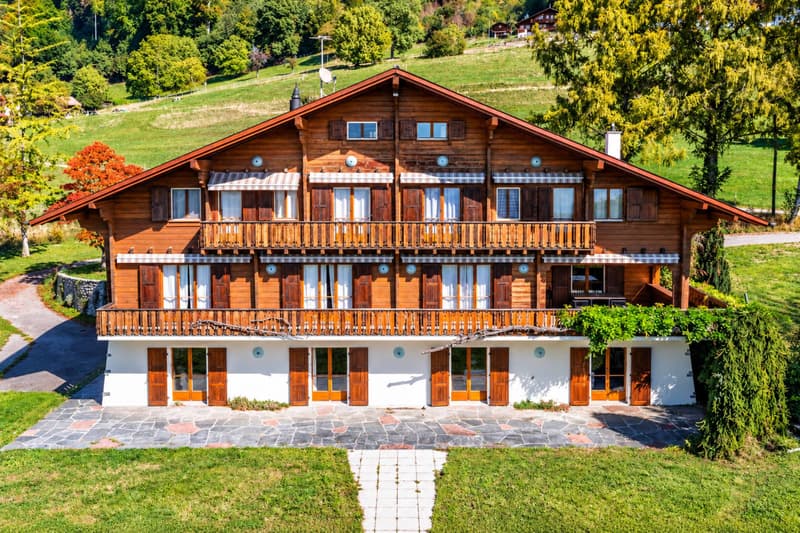 Un chalet d'exception face aux Dents du Midi (1)