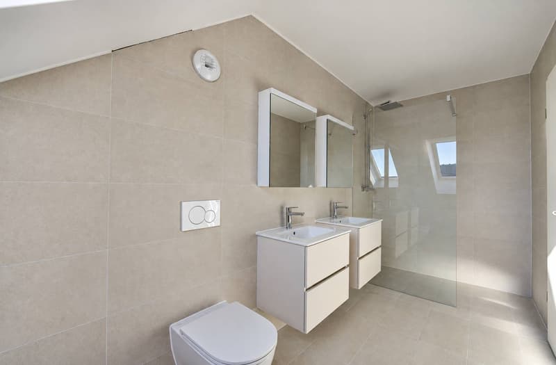 Salle de douche en suite avec WC