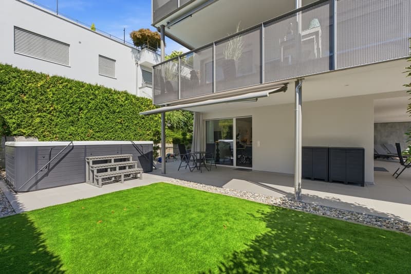 4.5-Zimmer Maisonette-Wohnung mit 247 m² Garten (2)