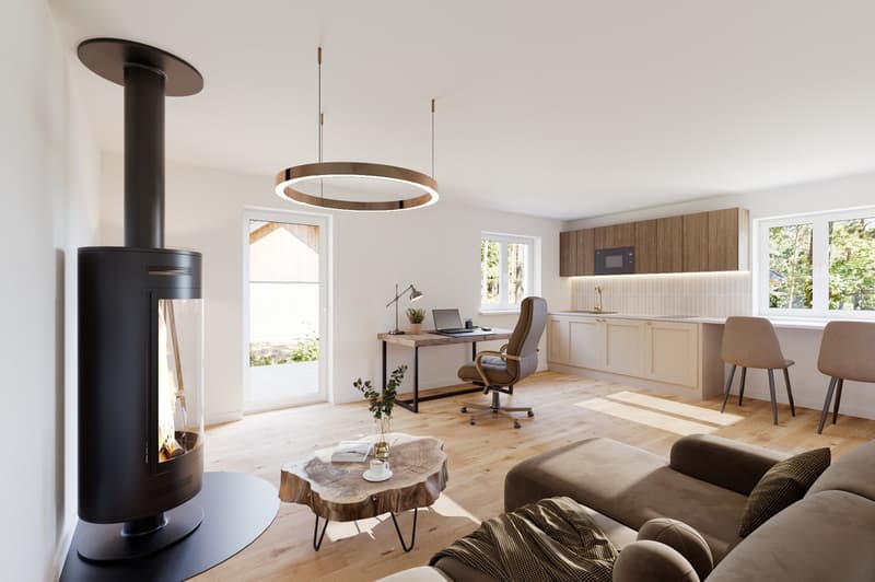 NATURJUWEL: 2'136m² Wiese, mit 1 bewilligtem Haus, 100% autark, Natur pur Waldlichtung (10)