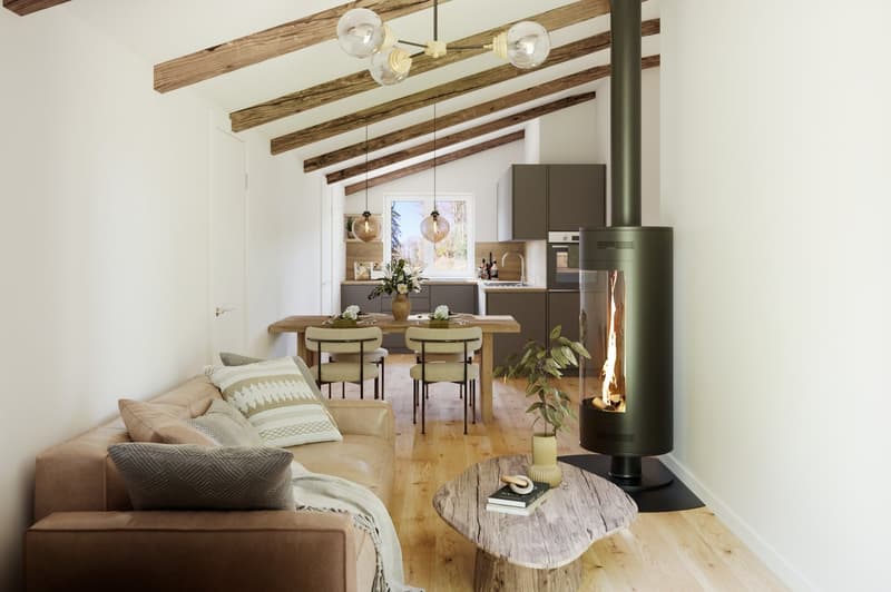 NATURJUWEL: 2'136m² Wiese, mit 1 bewilligtem Haus, 100% autark, Natur pur Waldlichtung (12)