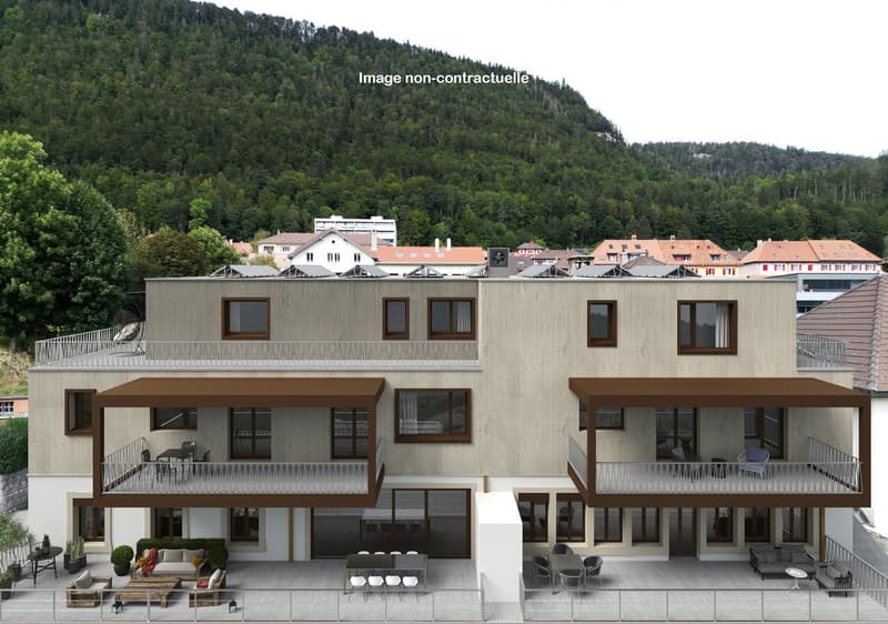 3.5-room apartment in new construction in Saint-Imier (2)