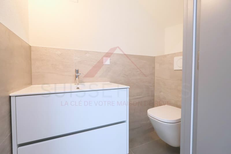 Dernière villa jumelée Minergie avec panorama exceptionnel sur les Alpes à Grimisuat (24)