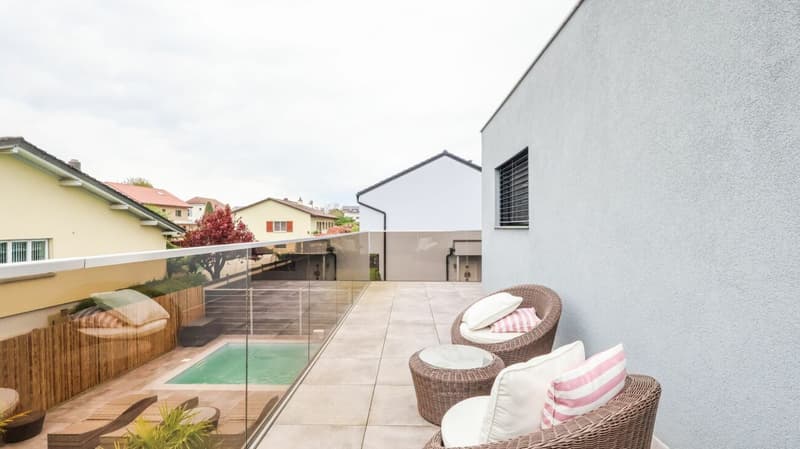 Villa contemporaine d'exception - 4½ pièces, piscine chauffée et terrasse panoramique (12)