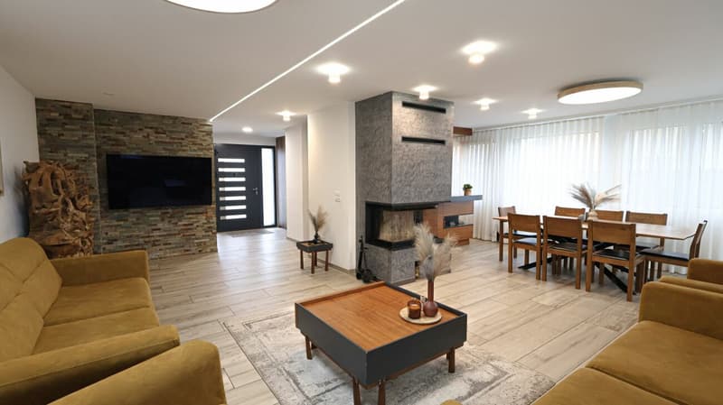 Exceptional contemporary villa - 4½ rooms, heated pool and panoramic terrace (3)