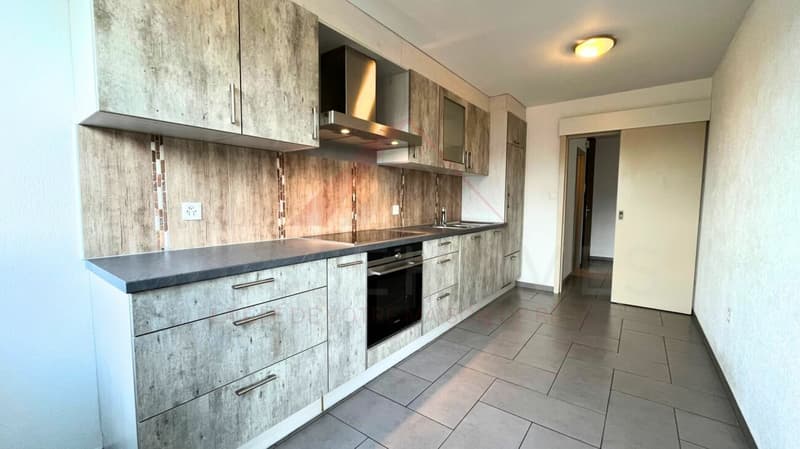 Delémont - Bel appartement 3.5 pièces rénové avec terrasse et vue panoramique (6)