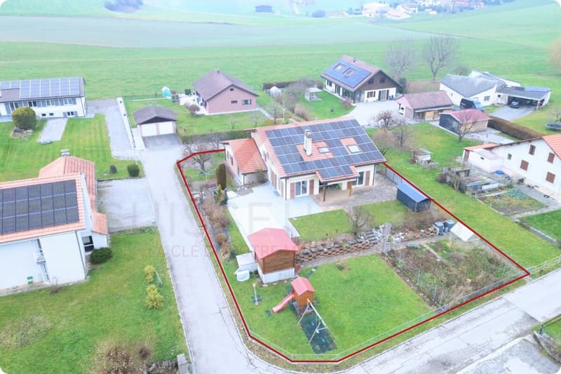 Exceptional family home with pool, sauna, and large garden in La Brillaz (1)