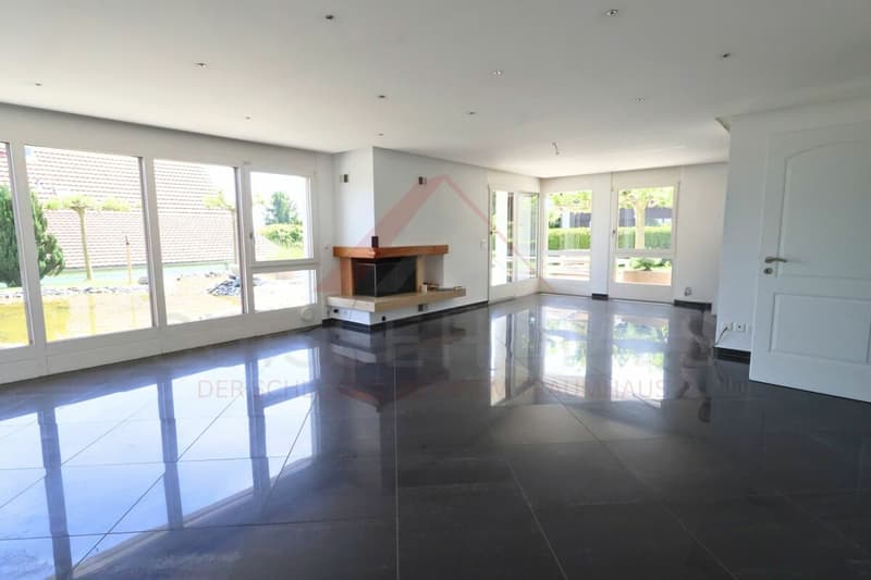 Family paradise with a dreamy garden & natural pond in Hagneck (6)