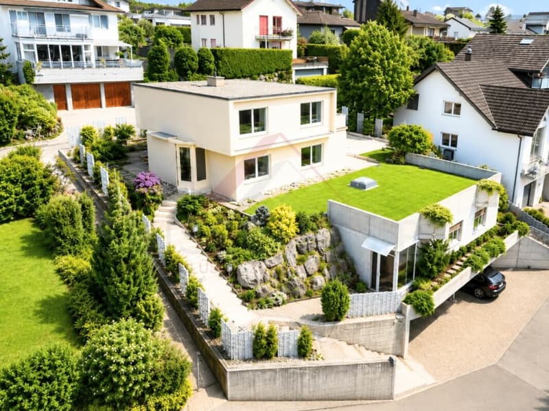 Charmant maison de 7 pièces avec annexe et grand potentiel à Wohlen AG (1)