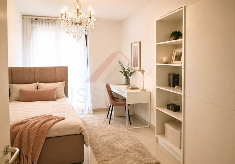 150 m² Wohnfläche | Helle 4.5 Zimmer Wohnung mit 2 Balkonen und Lift (9)