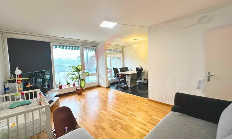 Vivre au-dessus des toits de Burgdorf - Appartement de 3,5 pièces lumineux avec vue (3)