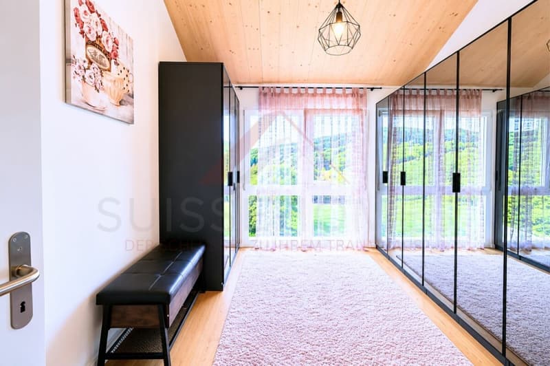 Vivre comme en vacances - Maison de rangée moderne 5.5 pièces avec piscine (13)