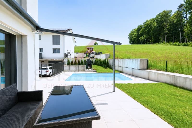Vivre comme en vacances - Maison de rangée moderne 5.5 pièces avec piscine (7)
