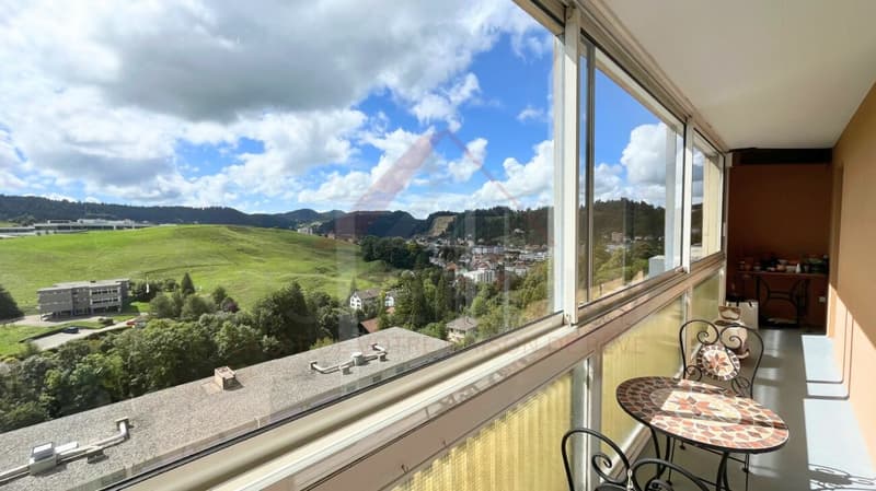 Vista panoramica eccezionale - Magnifico appartamento di 3.5 locali con loggia (1)