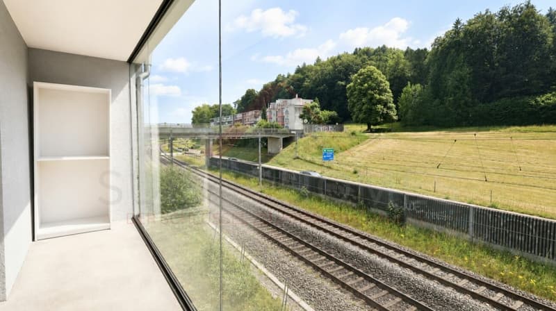 150 m² d'espace de vie | Appartement de 4,5 pièces lumineux avec 2 balcons et ascenseur (20)