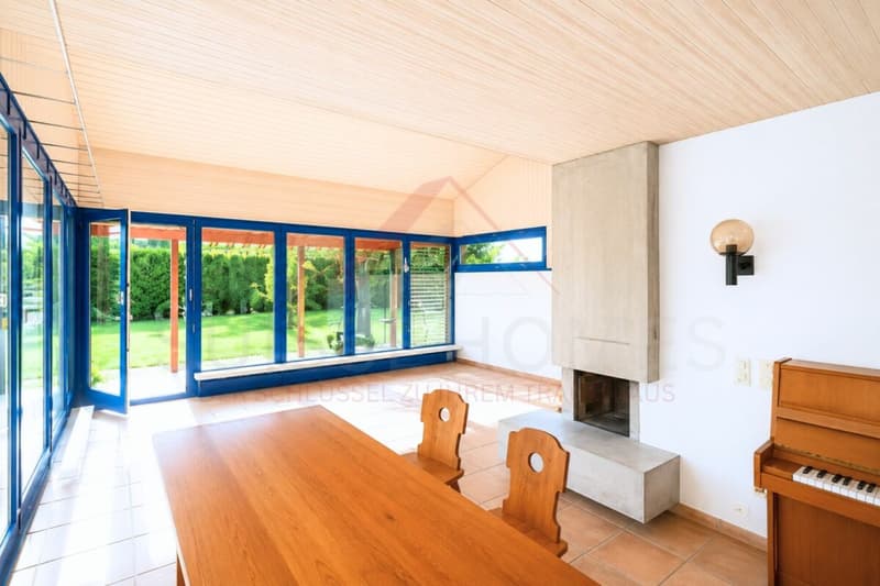 Vue lacustre de rêve sur le lac de Bienne Maison 8,5 pièces avec piscine et terrain de 1'443 m² (7)