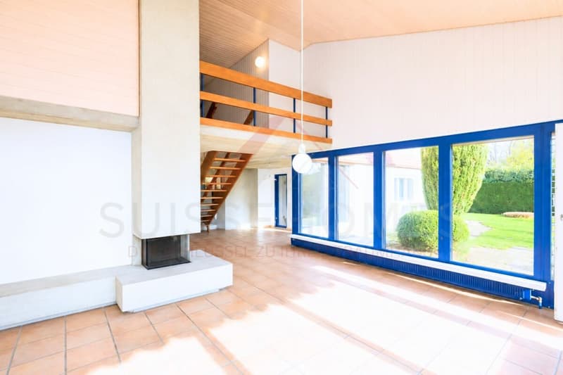 Vue lacustre de rêve sur le lac de Bienne Maison 8,5 pièces avec piscine et terrain de 1'443 m² (5)