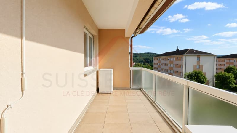Marly - 3.5-Zimmer-Wohnung renoviert mit sonnigem Balkon und grüner Aussicht (10)