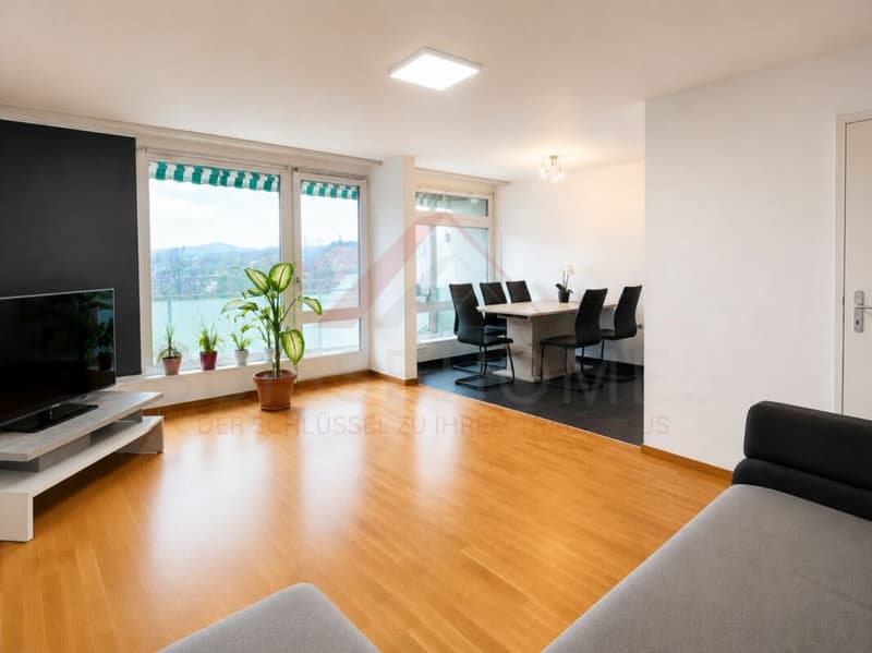 Living above the roofs of Burgdorf - Bright 3.5 room apartment with a view (4)