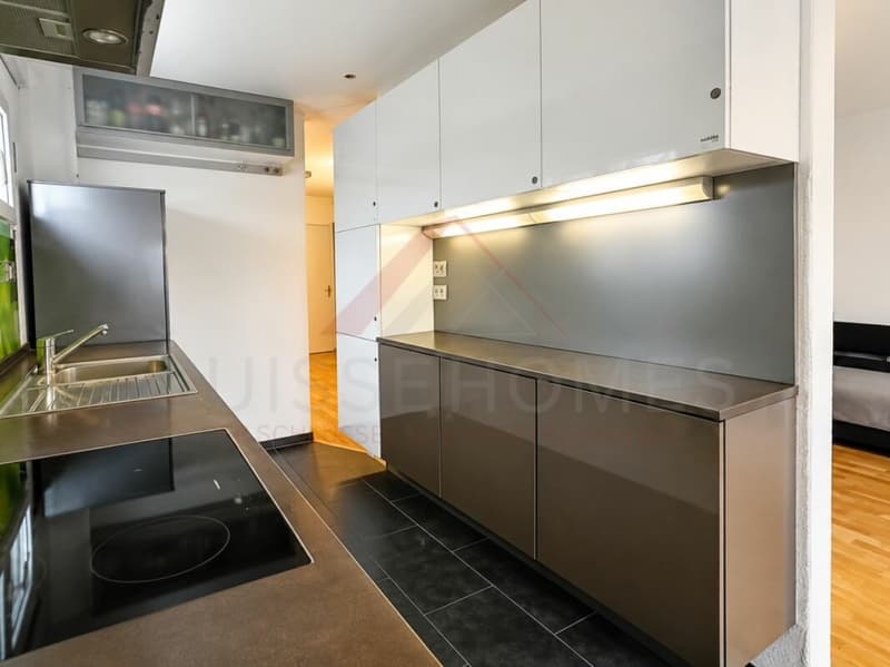 Living above the roofs of Burgdorf - Bright 3.5 room apartment with a view (7)
