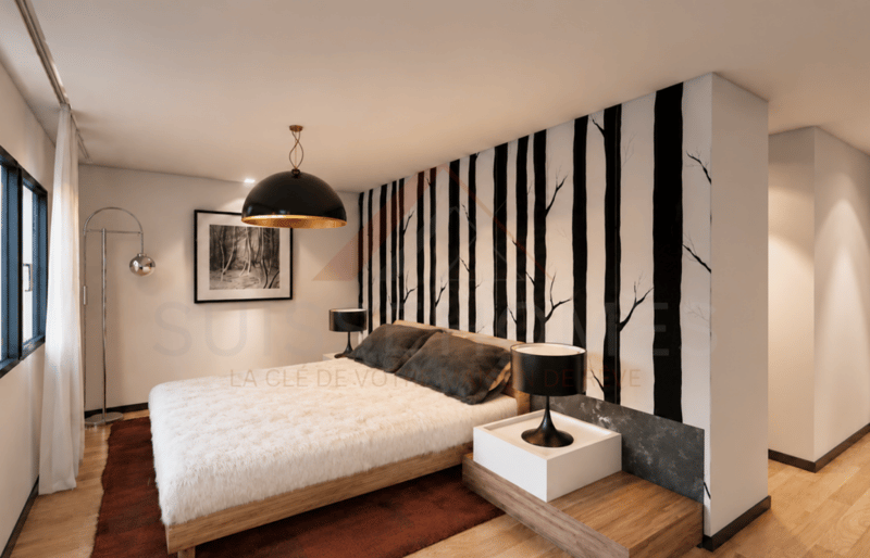 Schönes neues 4.5-Zimmer-Appartement unter dem Dach mit großem Südbalkon in Farvagny-le-Grand (7)