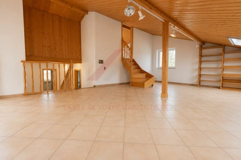 Exceptional family house with pool, sauna, and large garden in La Brillaz (10)
