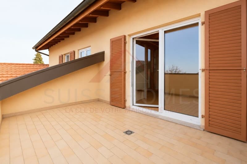 Exceptional family house with pool, sauna, and large garden in La Brillaz (13)