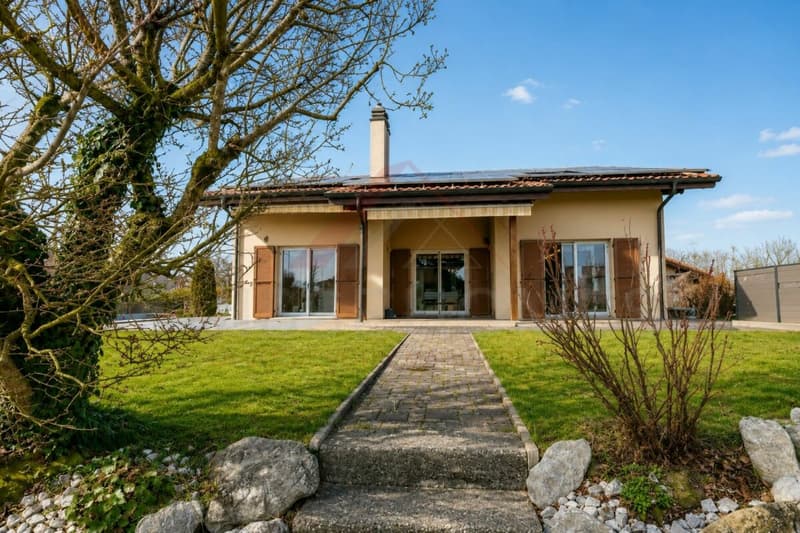 Exceptional family house with pool, sauna, and large garden in La Brillaz (3)