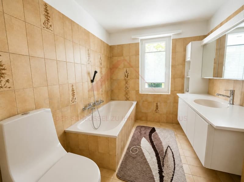 Casa familiare affascinante di 5,5 locali con vista sulle Alpi, grande giardino e potenziale di sviluppo a Stetten AG (8)