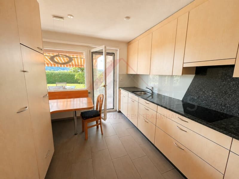 Casa familiare affascinante di 5,5 locali con vista sulle Alpi, grande giardino e potenziale di sviluppo a Stetten AG (6)