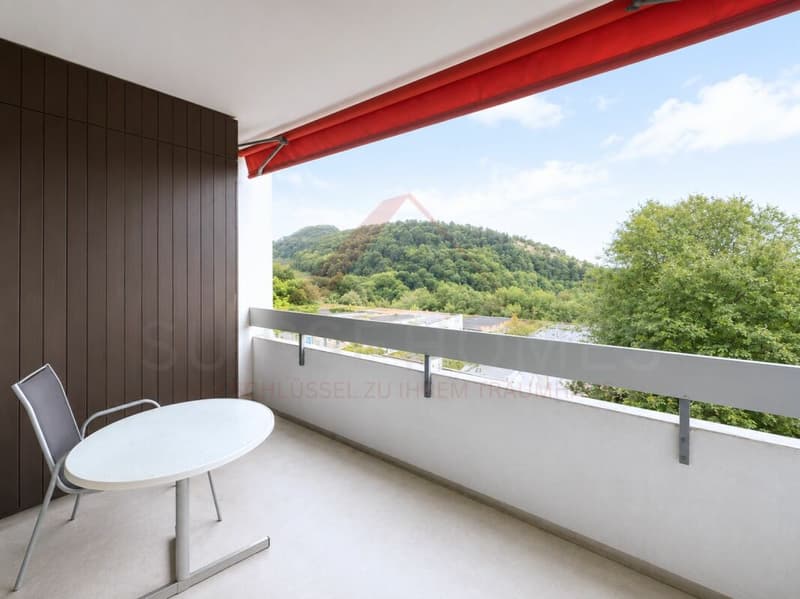 Spacious 1.5-room studio with approximately 60 m², balcony, and elevator in 4654 Lostorf (7)