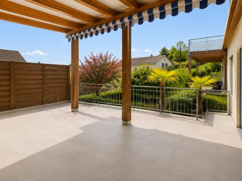 Vue lacustre de rêve sur le lac de Vierwaldstättersee | Appartement exclusif de 2,5 pièces avec terrasse de 35 m² (4)