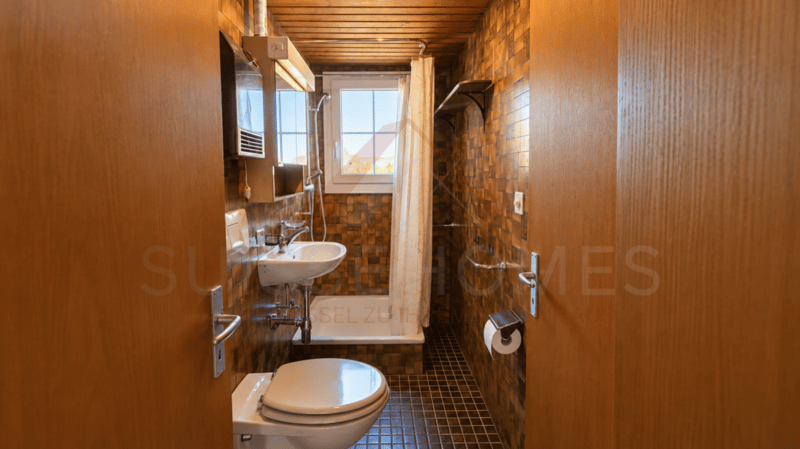 Charmantes 5.5-Zimmer-Chalet mit 2 Wohneinheiten, Schwedenöfen & riesigem Gartentraum in Plasselb (9)