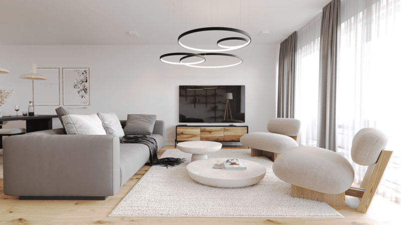 Votre nouveau chez-vous avec jardin - villa jumelée moderne de 5.5 pièces (4)