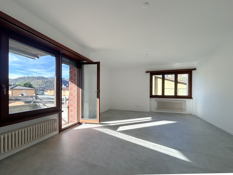 MENDRISIO  3.5 meublé, neuf avec lave-linge privé (6)