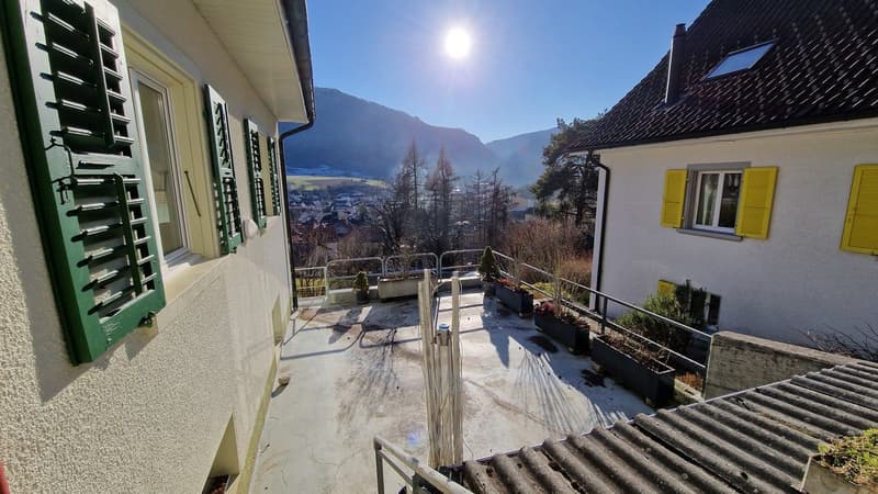 Price Reduction: Single-family house in Moutier with veranda and large garage (13)