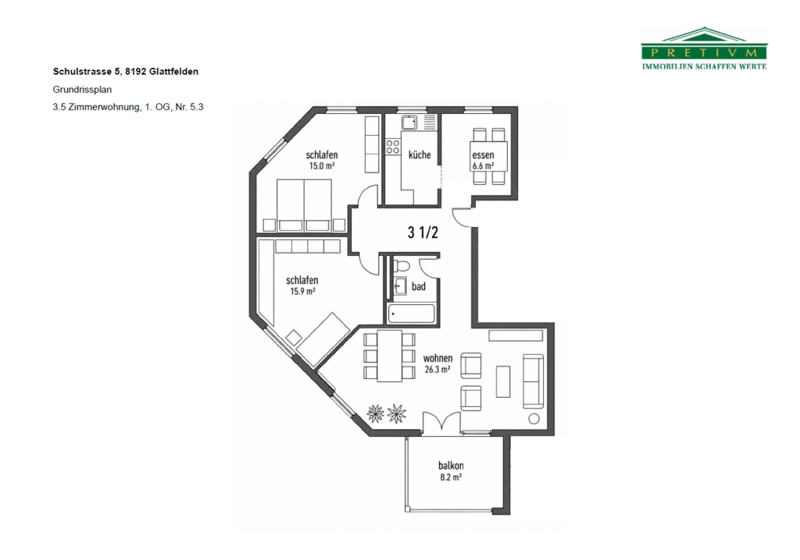 Grundrissplan
