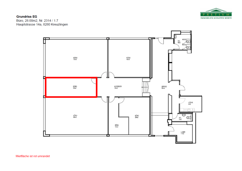Grundrissplan