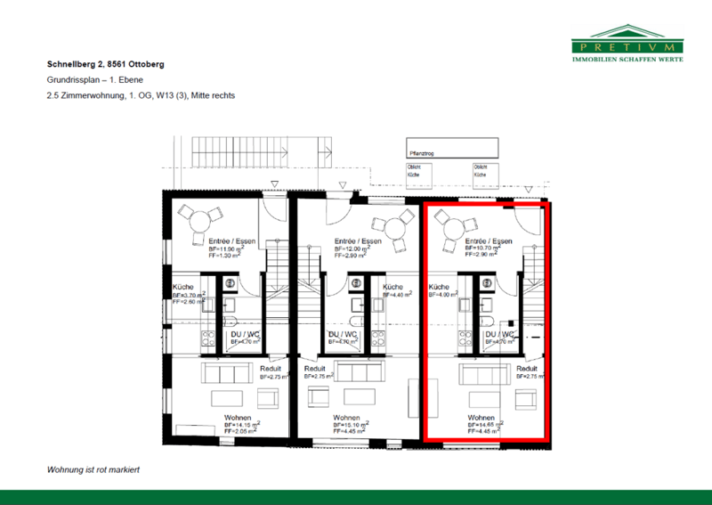 Grundrissplan