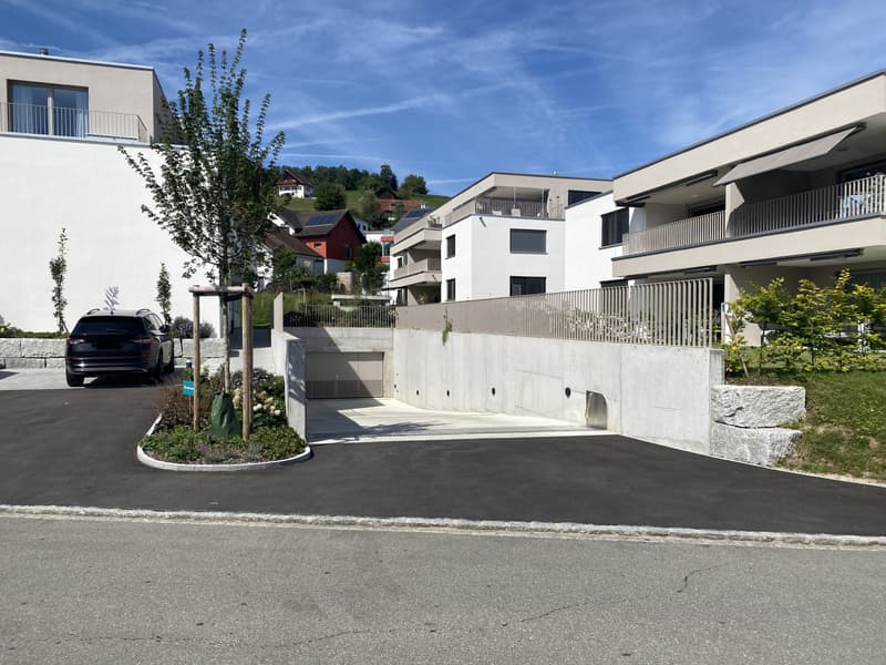 Place de parking en garage extra-longue 2,5 × 6,7 m - à vendre (1)