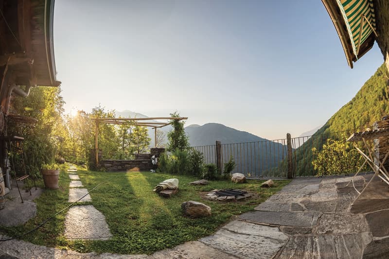 schönster Garten Tessin