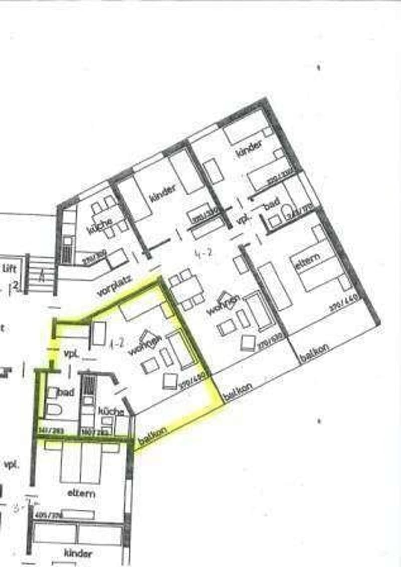 Charmant appartement 1 pièce avec balcon dans un emplacement central à Solothurn (6)